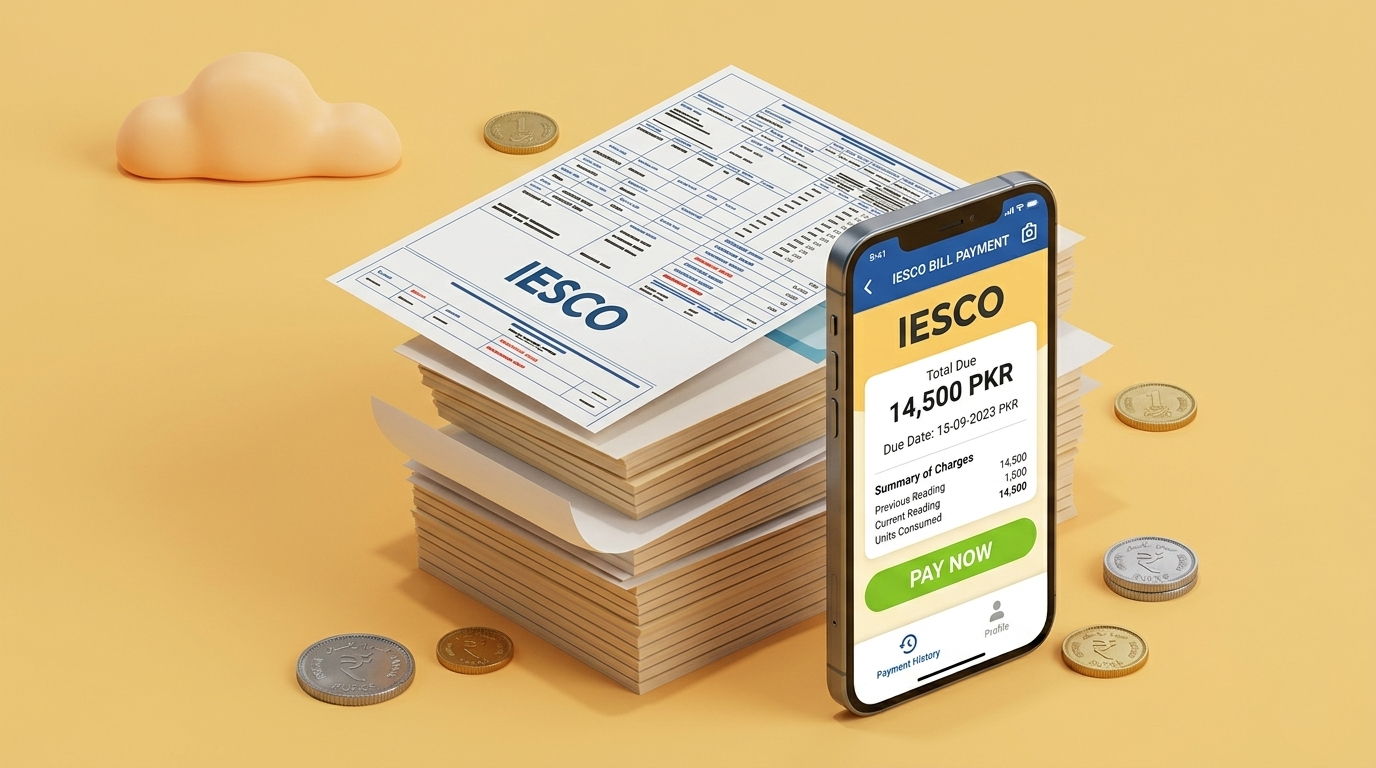 Use IESCO Bill Online Service